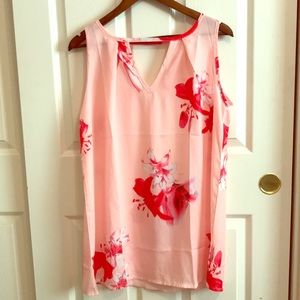 Pink Flora Tunic
